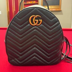 Gucci marmont backpack